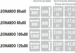 Lustro LEONARDO - MCJ