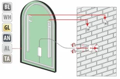 Lustro MALAGA PLUS - MCJ