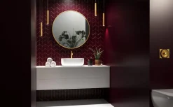 Lustro okrągłe RONDA w ramie - MCJ