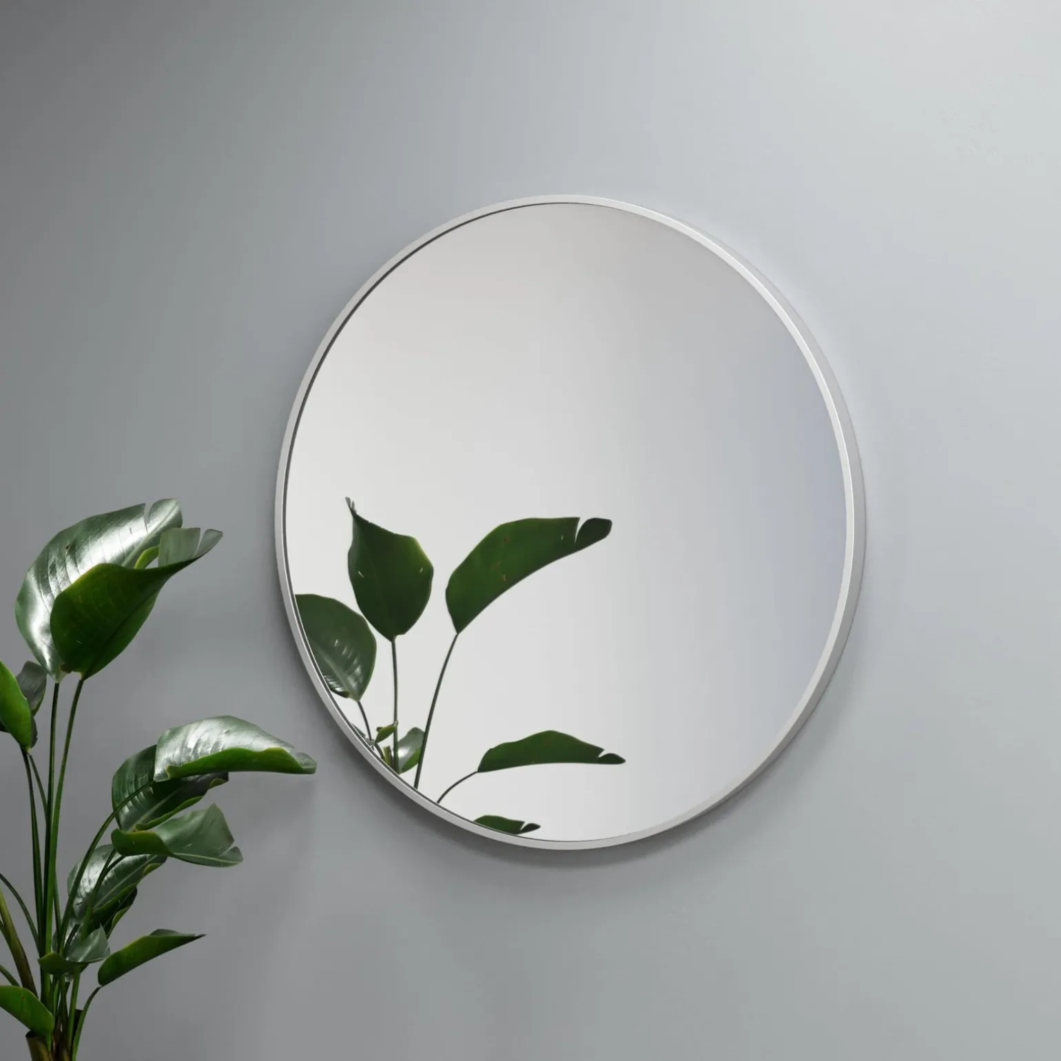 Lustro okrągłe RONDA w ramie - MCJ