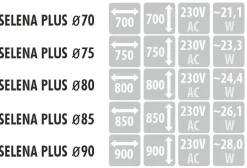 Lustro SELENA PLUS - MCJ