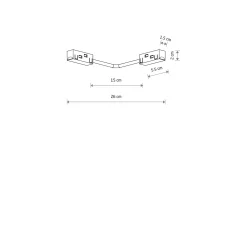 LVM CORNER CONDUCTIVE MODULE (10166) - Nowodvorski