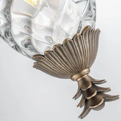 Mała latarnia naścienna Plantation - 1 źródło światła - Oksydowany brąz (HK-PLANTATION-S-BU) - Hinkley