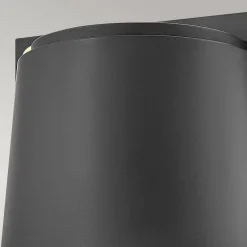 Mała latarnia naścienna Scout - 1 źródło światła - Czarna (HK-SCOUT-BK) - Hinkley