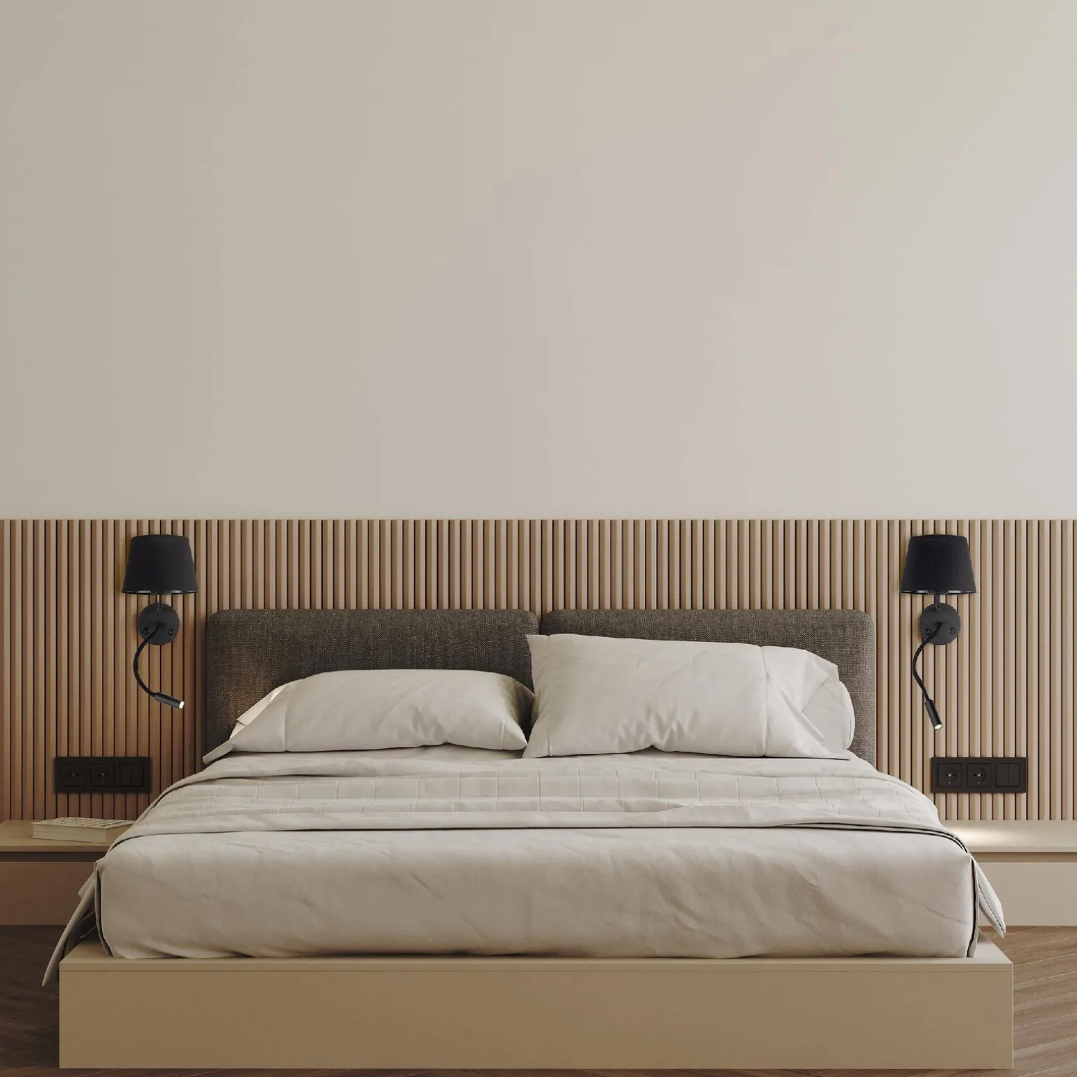 MAJA BLACK KINKIET (10081) - TK Lighting