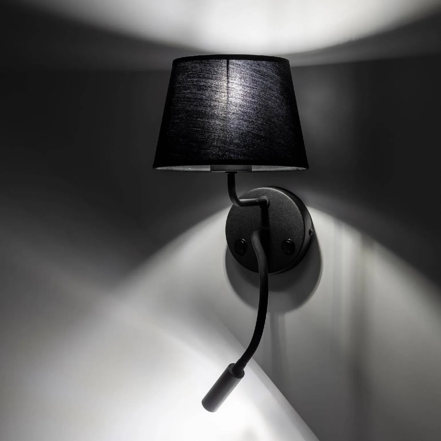 MAJA BLACK KINKIET (10081) - TK Lighting