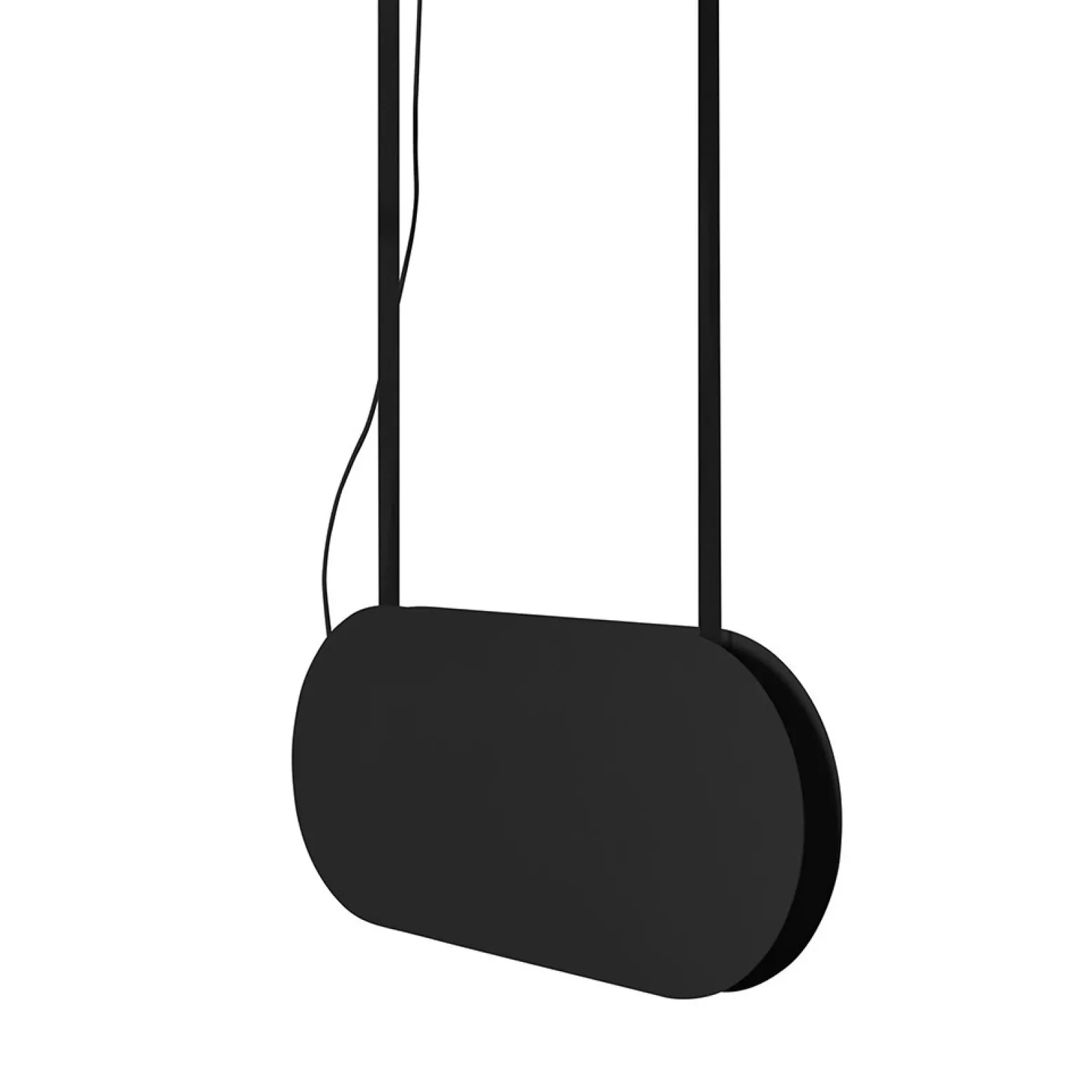 MALUMI A czarna sufitowa lampa wisząca (MLA622P2) - Ummo