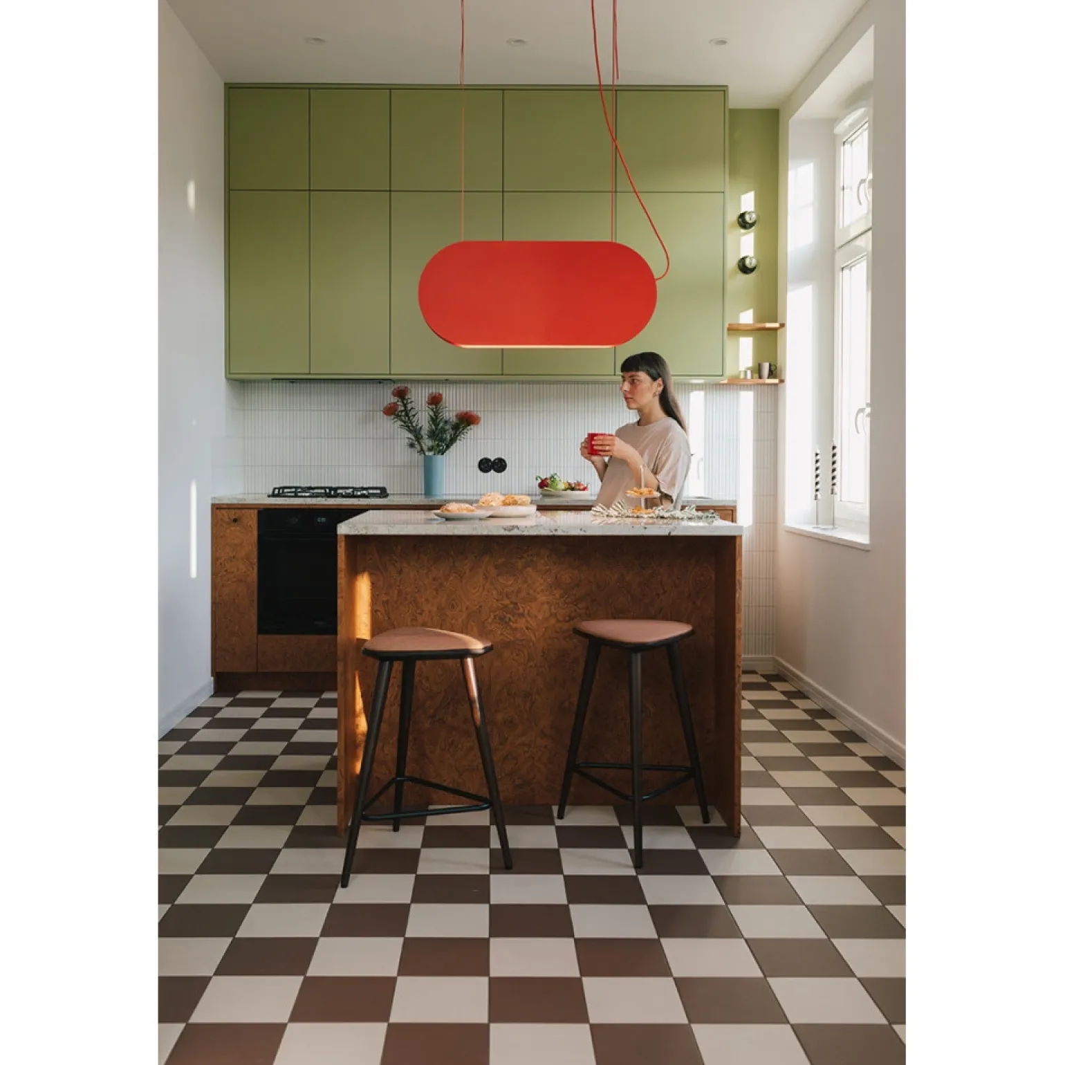 MALUMI A czarna sufitowa lampa wisząca (MLA622P2) - Ummo