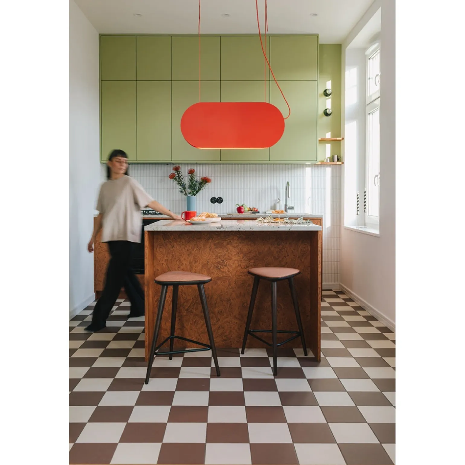 MALUMI A czarna sufitowa lampa wisząca (MLA622P2) - Ummo