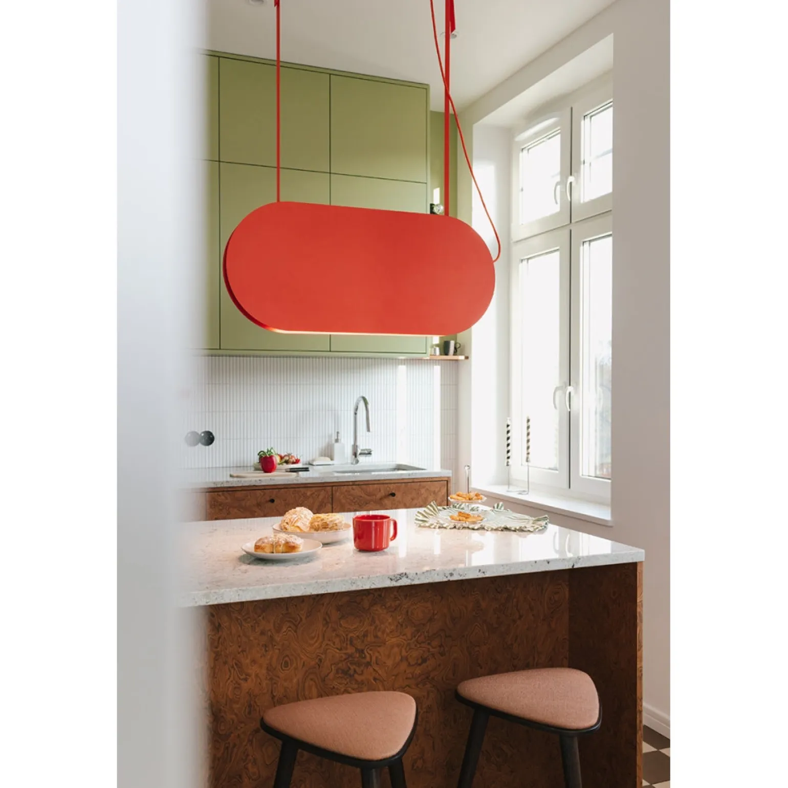 MALUMI A czarna sufitowa lampa wisząca (MLA622P2) - Ummo