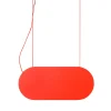 MALUMI A czerwonopomarańczowa sufitowa lampa wisząca (MLA61212P2) - Ummo