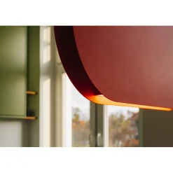 MALUMI A czerwonopomarańczowa sufitowa lampa wisząca (MLA61212P2) - Ummo