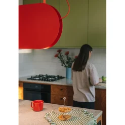 MALUMI A czerwonopomarańczowa sufitowa lampa wisząca (MLA61212P2) - Ummo