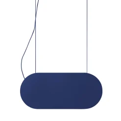 MALUMI A granatowa sufitowa lampa wisząca (MLA61313P2) - Ummo