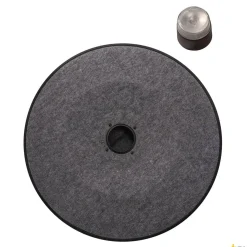 MANA, abażur okrągły 60 szary (1004663) - SLV