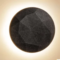 MANA, abażur okrągły 60 szary (1004663) - SLV