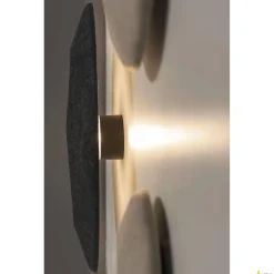 MANA, abażur okrągły 60 szary (1004663) - SLV