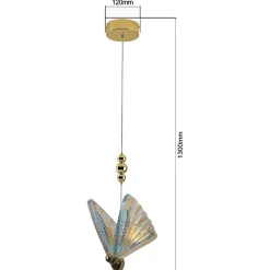 Mariposa 1 wisząca kolor (LP-1715/1P color) - Light Prestige