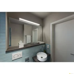 MARYLIN, lampa ścienna natynkowa LED indoor, chrom, IP44, 3000K, 21W (1002192) - SLV