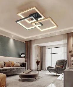 MATERA - Lampa sufitowa trójka kwadraty (9022-306S) - Aviano Lighting