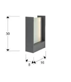 Matia lampa zewnętrzna (216102) - Schuller