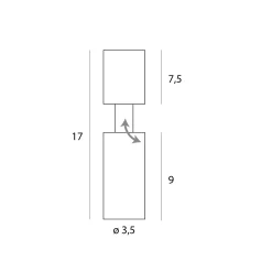 MAXLIGHT C0247 LAMPA SUFITOWA HALO B WHITE