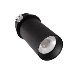MAXLIGHT H0127 LAMPA SUFITOWA HALO D BLACK PODTYNKOWA