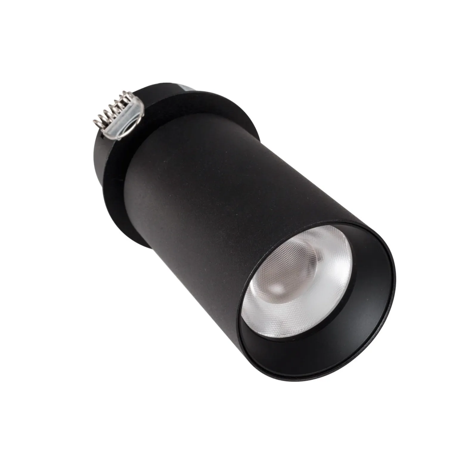 MAXLIGHT H0127 LAMPA SUFITOWA HALO D BLACK PODTYNKOWA
