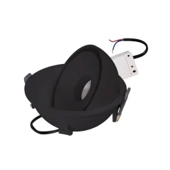 MAXLIGHT H0140 LAMPA WPUSTOWA VECTOR 10W CZARNA