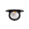 MAXLIGHT H0133 OPRAWA WPUSTOWA RUBIO 10W CZARNA