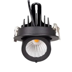 MAXLIGHT H0133 OPRAWA WPUSTOWA RUBIO 10W CZARNA
