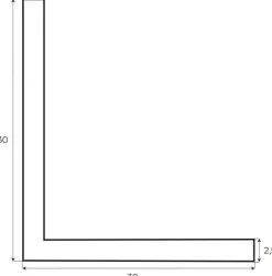 MAXLIGHT M0028Z LAMPA MAGNETYCZNA NAROŻNA BIAŁA SYSTEM ZIGBEE 18W 1111LM 2700/5000K