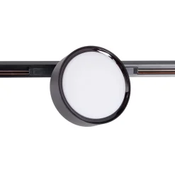 MAXLIGHT N0011N plafon MICRO11 12W Czarny okrągły 3000K On-Off