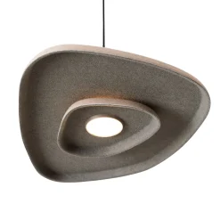 MAXLIGHT P0561 LAMPA WISZACA DEUX CREAM&GREY