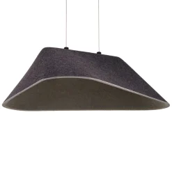 MAXLIGHT P0567 LAMPA WISZACA CARBON BLACK&GREY