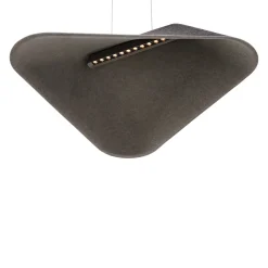 MAXLIGHT P0567 LAMPA WISZACA CARBON BLACK&GREY