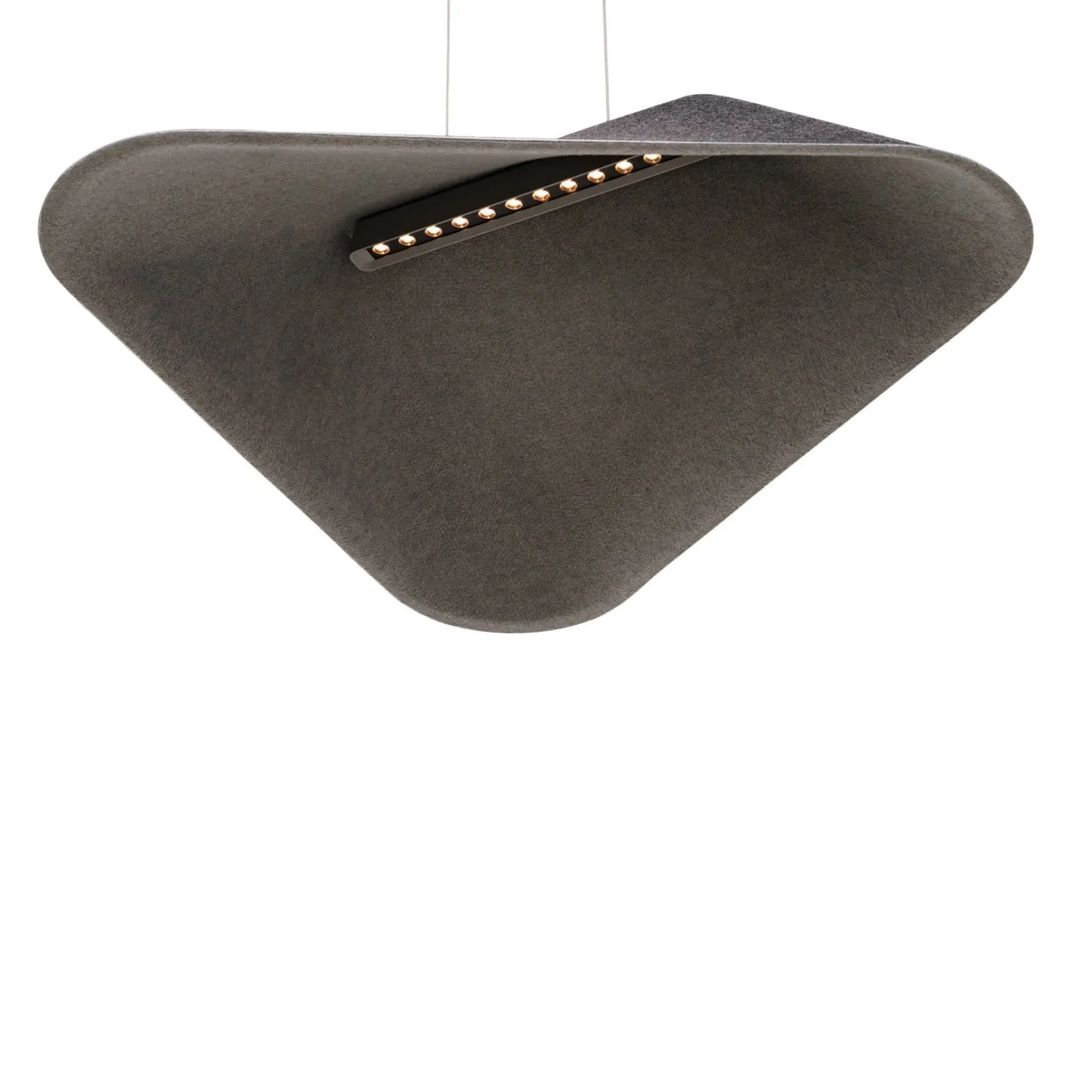 MAXLIGHT P0567 LAMPA WISZACA CARBON BLACK&GREY