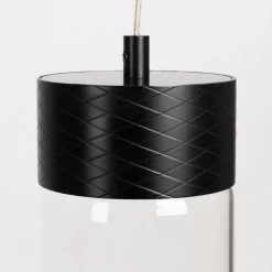 MAXLIGHT P0640 LAMPA WISZĄCA FUSION CZARNA