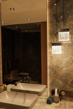 MAXLIGHT P0574D LAMPA WISZĄCA VETRO BRUSHED BLACK