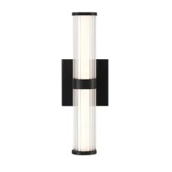 Mały kinkiet LED Fayton - Matowa czerń (QN-FAYTON-S-BK) - Quintiesse