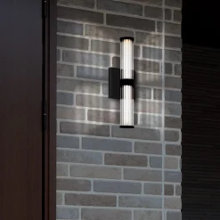 Mały kinkiet LED Fayton - Matowa czerń (QN-FAYTON-S-BK) - Quintiesse