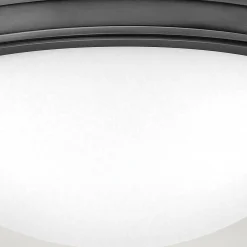 Mały plafon Collier - 2 źródła światła - Zgaszona czerń (HK-COLLIER-F-S-BX) - Elstead Lighting