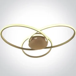 MER 4 lampa sufitowa champagne (63154D/CH/W) - One Light