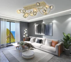 METZ - Lampa sufitowa 12-pł. (9015-1204) - Aviano Lighting