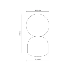 MIKI YELLOW LAMPKA NOCNA 1 (16040) - TK Lighting