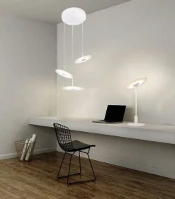 Minimalistyczna lampa LED stołowa – VINYL T Altavola Design (LA080/T) - ALTAVOLA DESIGN