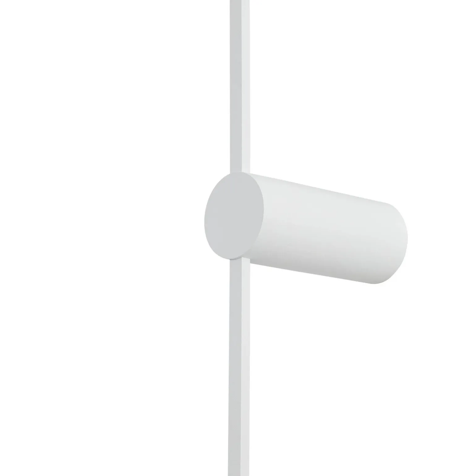 Minimalistyczny biały kinkiet SABER LED L (11588) - Nowodvorski