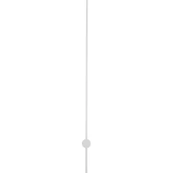Minimalistyczny biały kinkiet SABER LED L (11590) - Nowodvorski