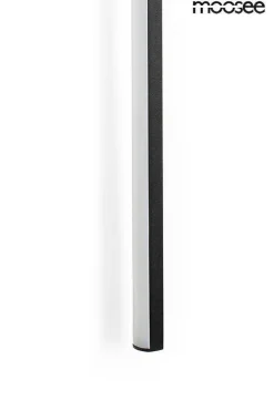 Minimalistyczny czarny kinkiet MAISON 100 (MSE1501100412) - Moosee