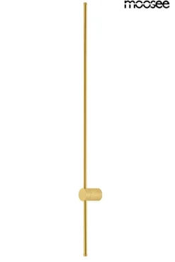 Minimalistyczny kinkiet OMBRE 120 złota (MSE1501100414) - Moosee